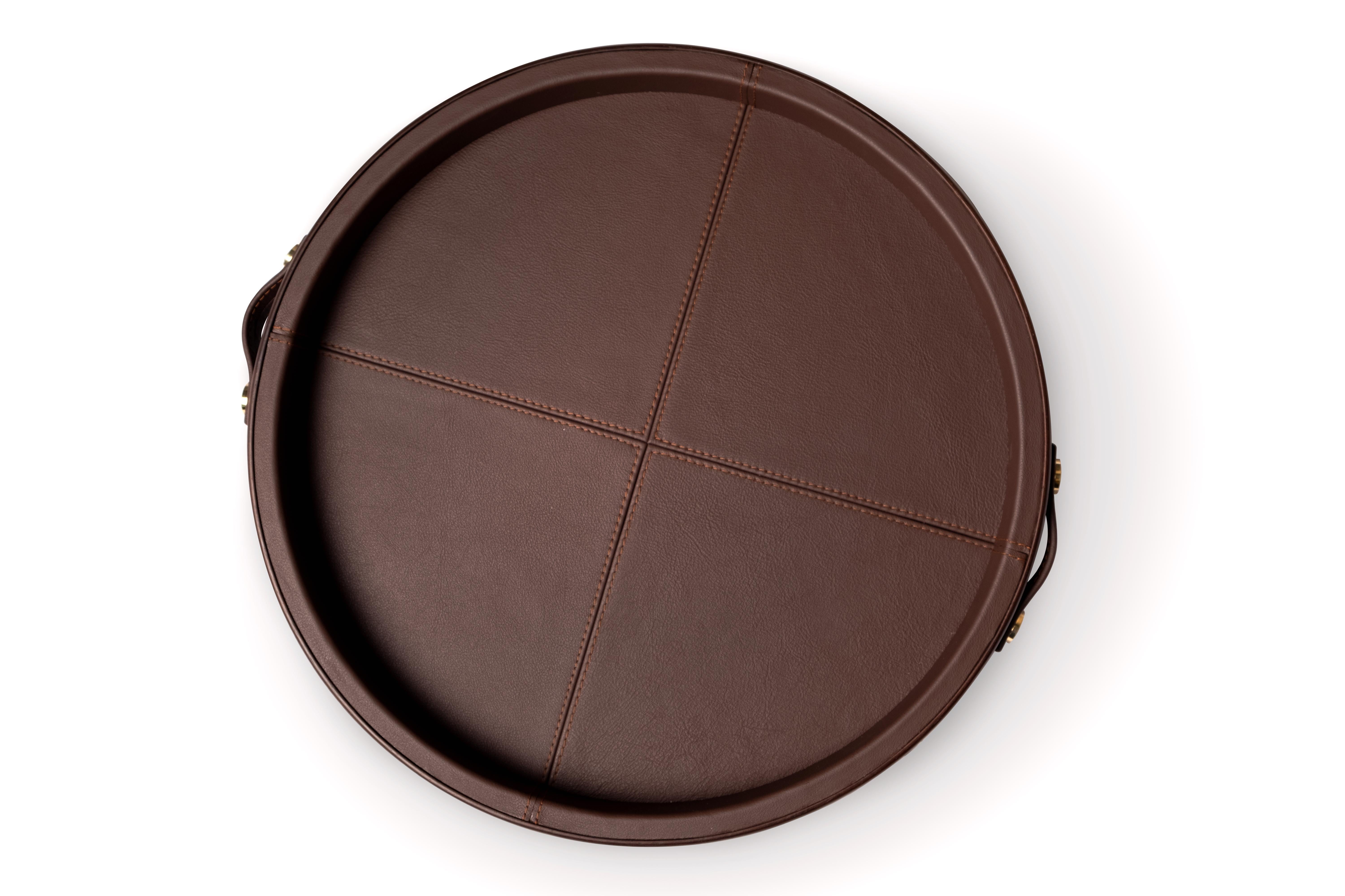 21st Century Maxwell Tray Walnut Wood Made in Portugal  by Wood Tailors In New Condition For Sale In RIO TINTO, PT