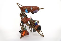 21st Century "Meaning Mars 4 Electric Cars" Coffee Table by Gemma Barr Ceramic