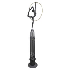 21st Century Metal Sculpture - Dance Of The Elements - Art Deco Style, AT 2020