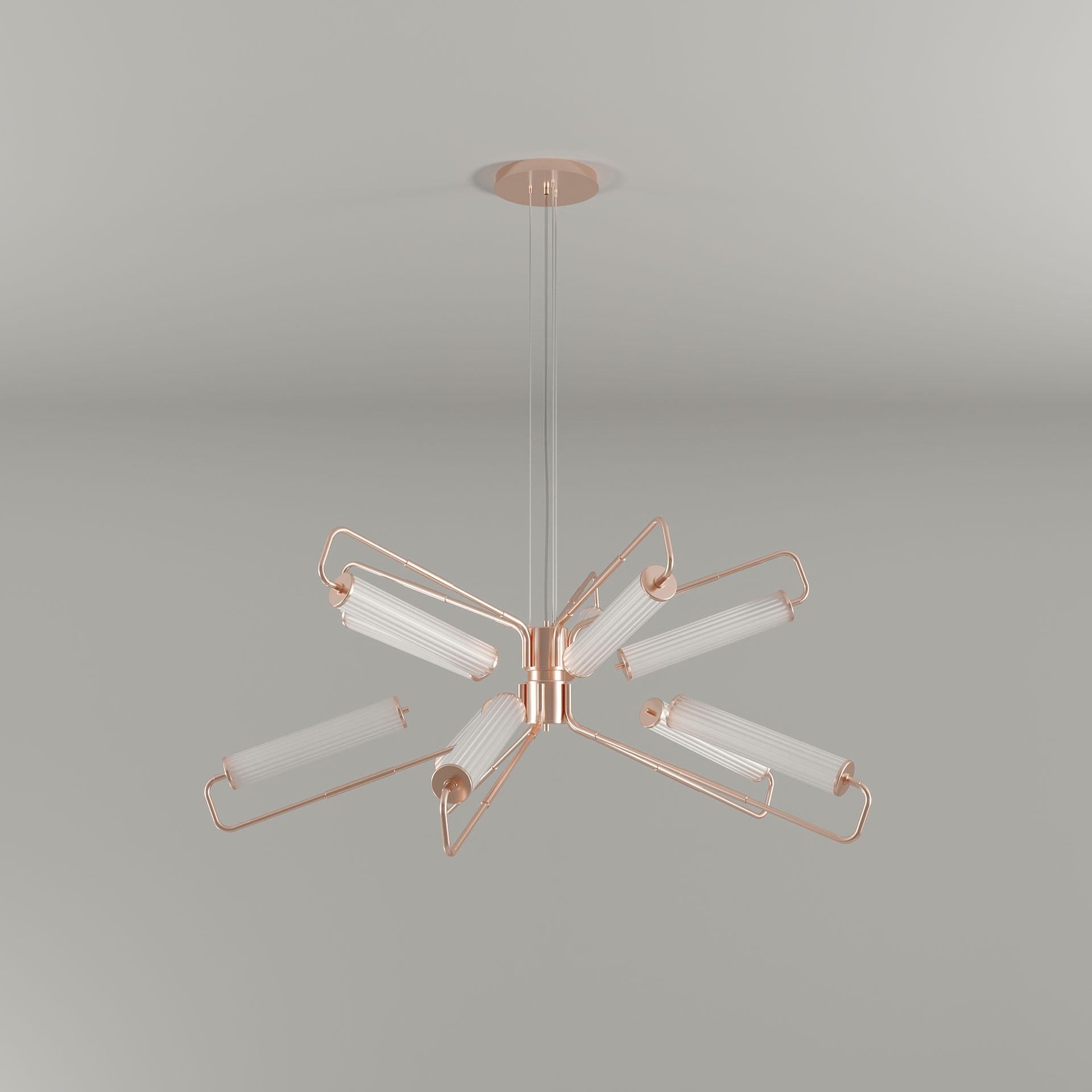 designer glass pendant lights miami