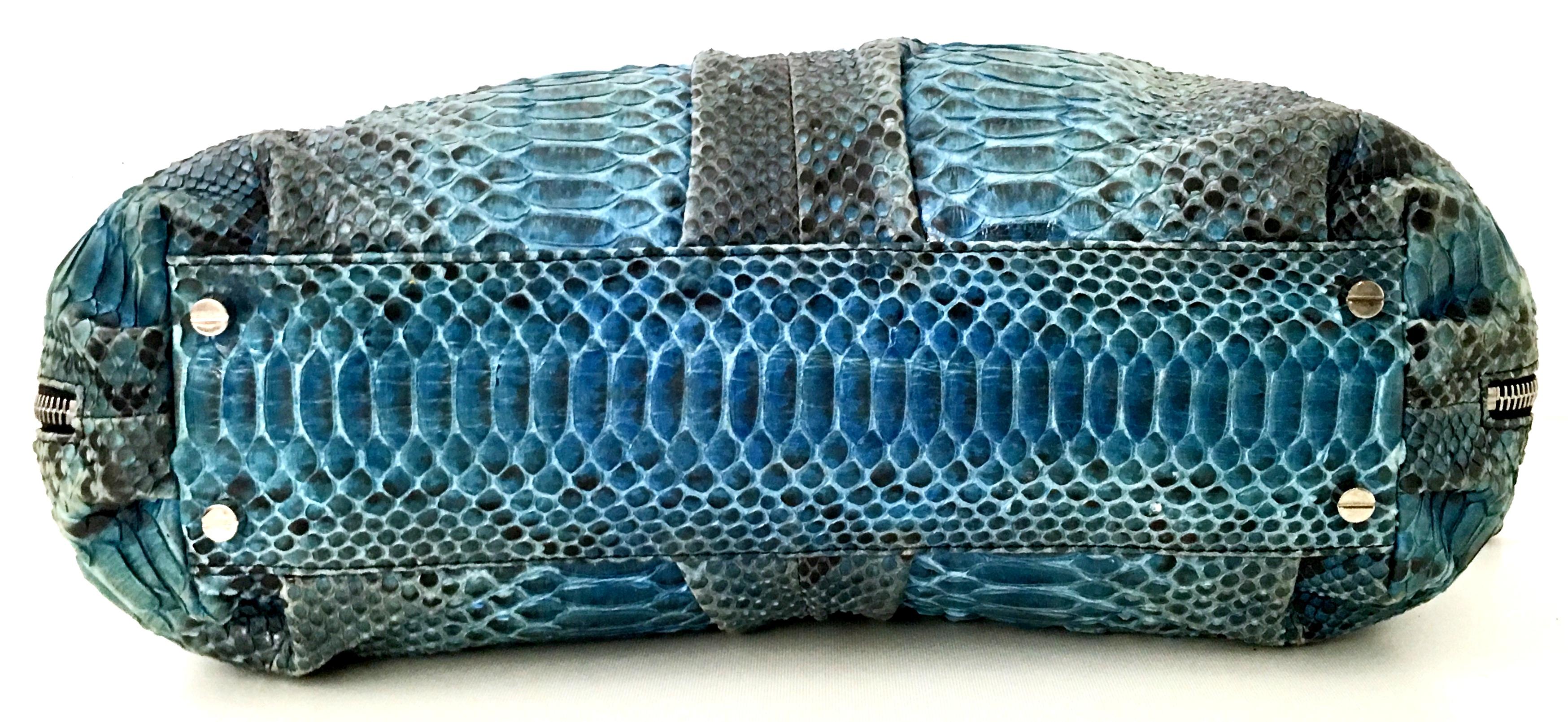 blue chrome bag