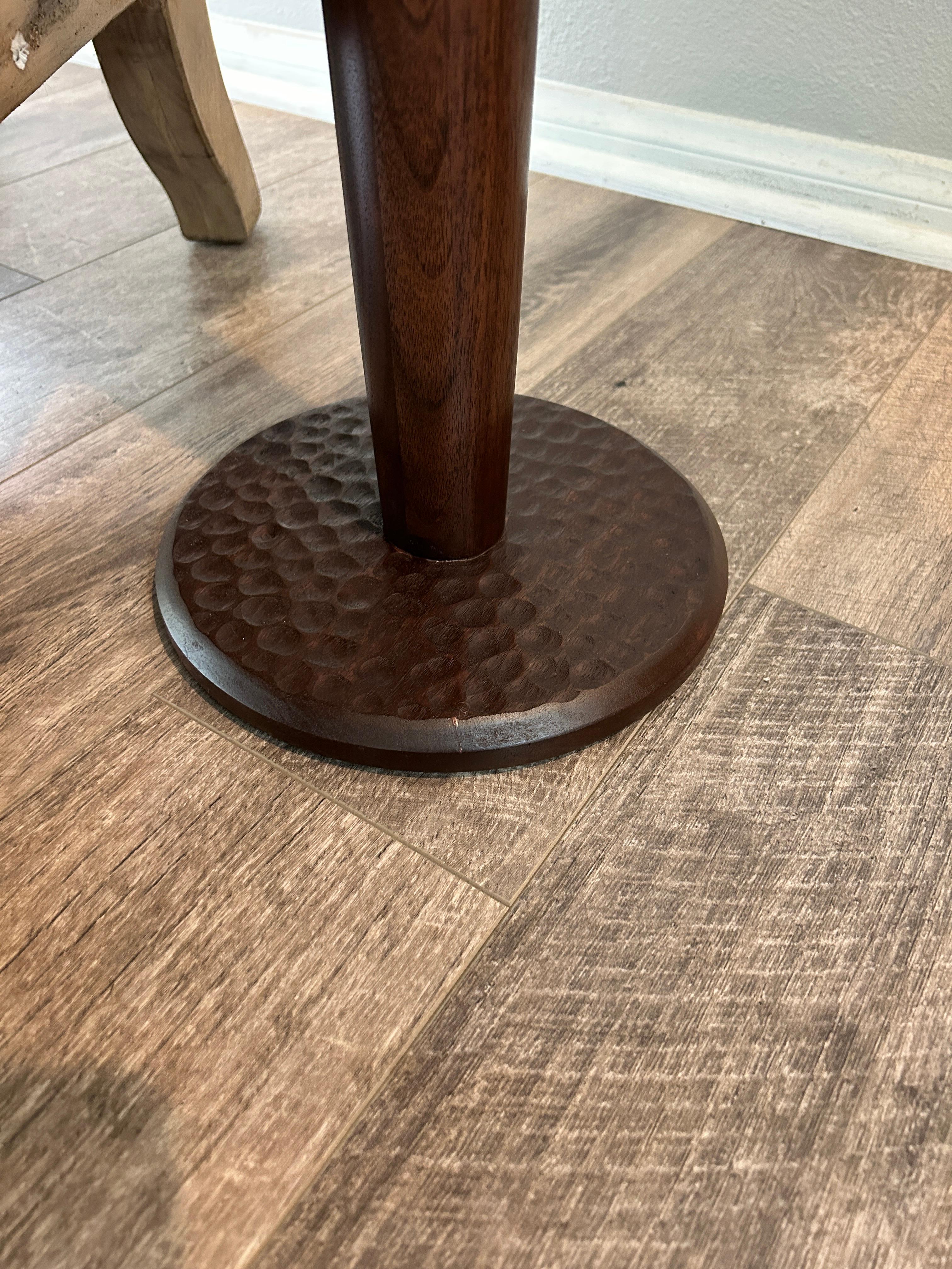 21st Century Mid-Century Modern Inspired Walnut Cocktail Table In New Condition For Sale In Oakhurst, NJ