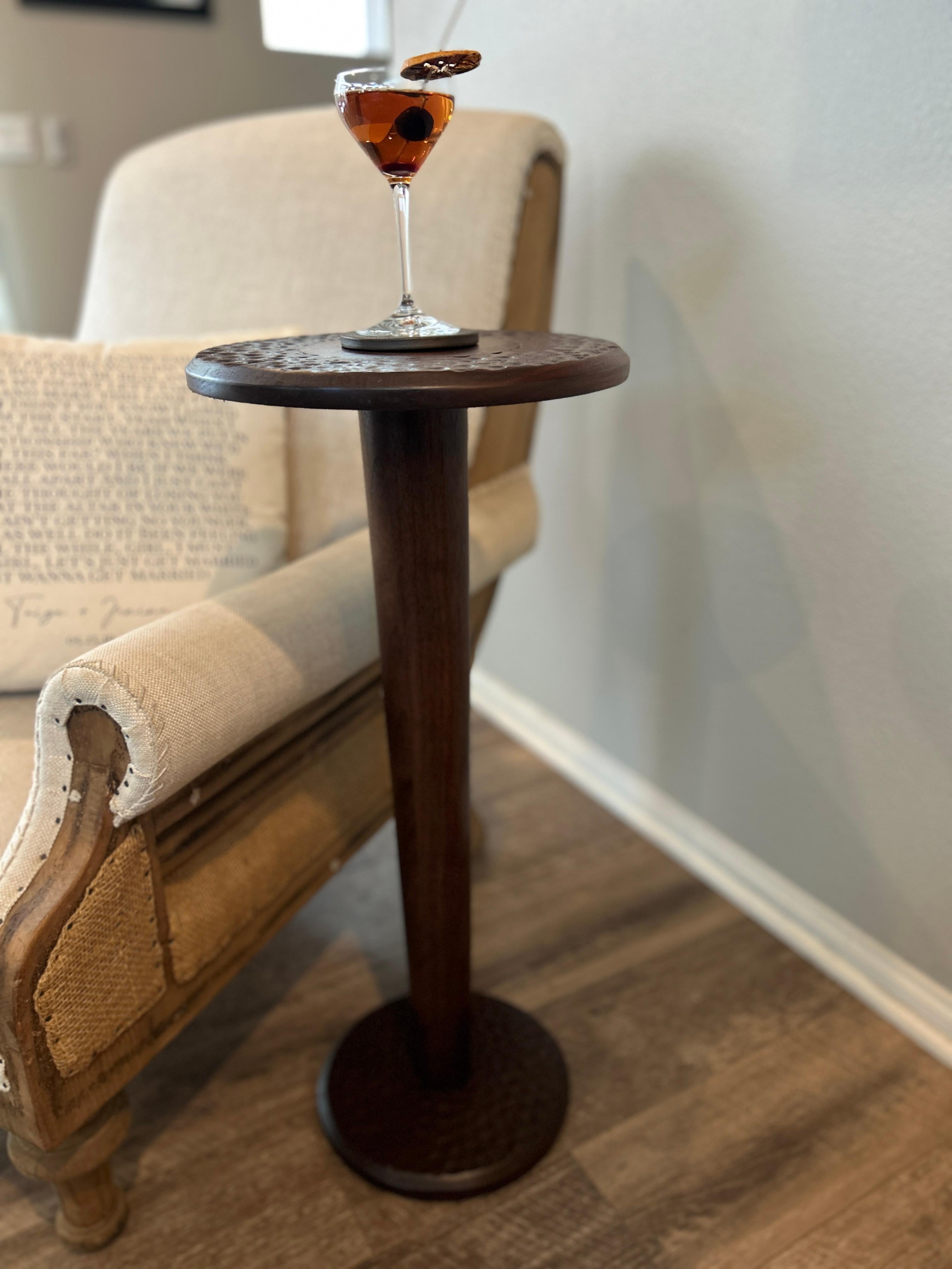 Contemporary 21st Century Mid-Century Modern Inspired Walnut Cocktail Table For Sale