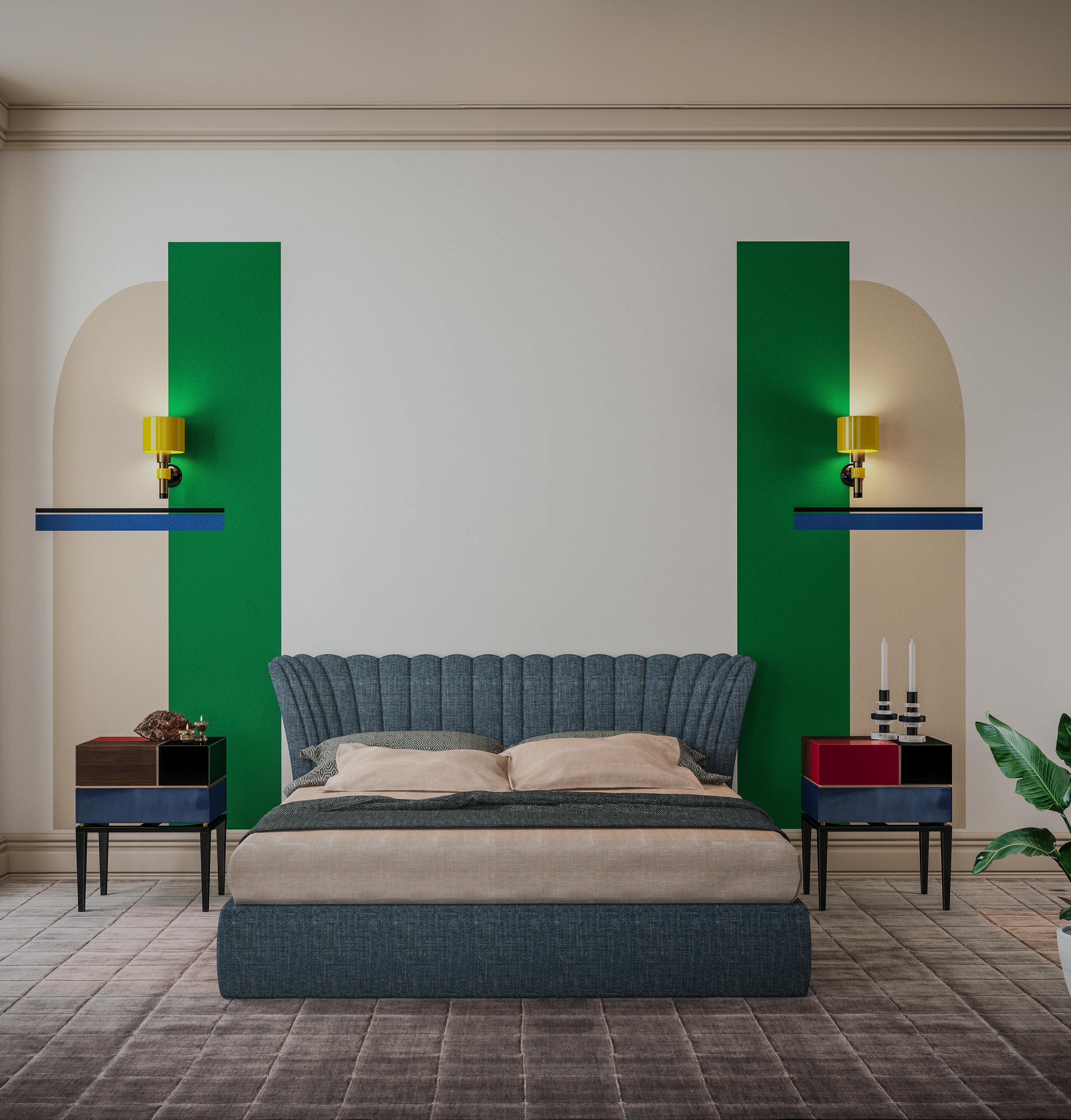 vintage round beds