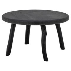 21st Century Milo Reclaimed Black Stained Pinewood Coffee Table