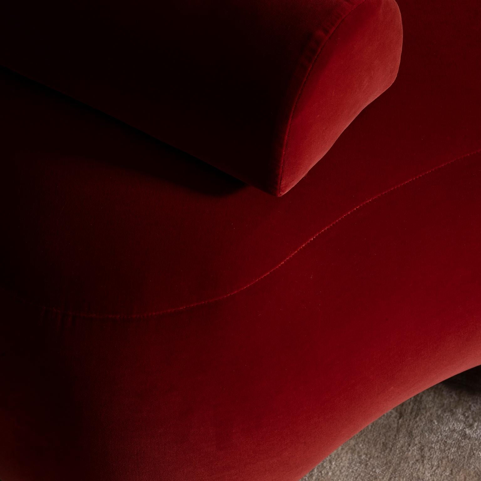 Modern Minho Chaise Lounge, DEDAR Velvet, Handmade Portugal Greenapple For Sale 7