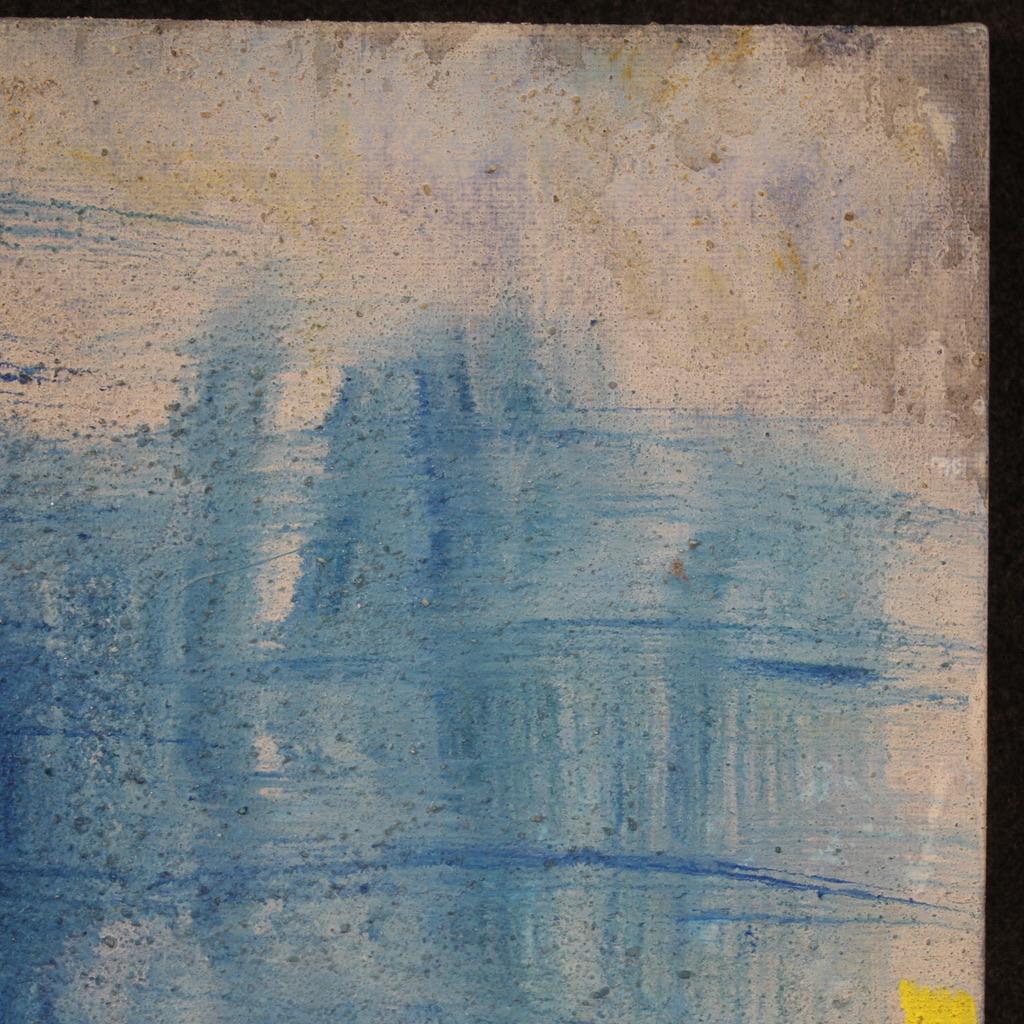 21st Century Mixed Media on Canvas Italian Abstract Signed Painted, 2009 For Sale 7