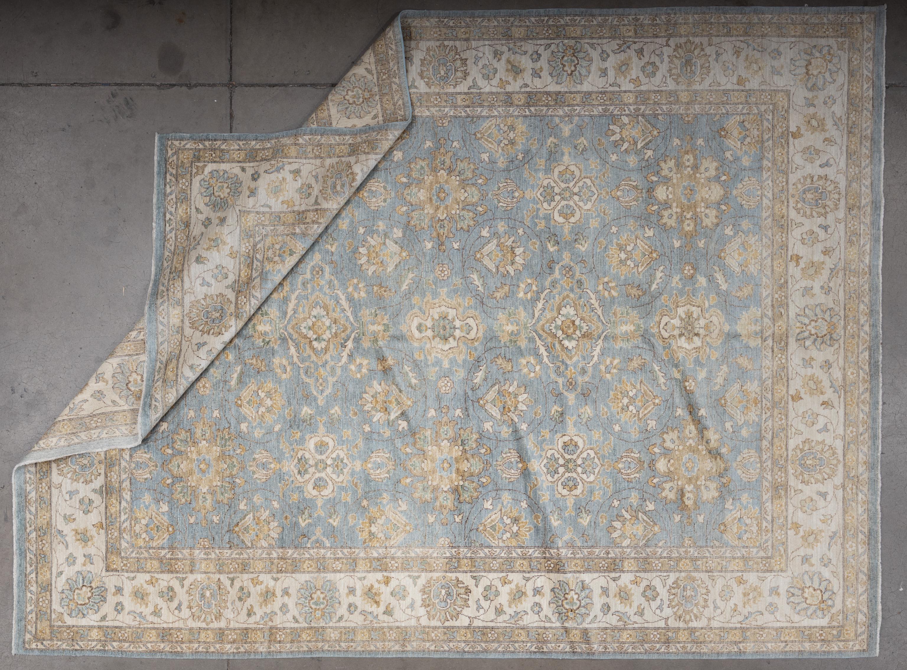 Hand-Woven 21st Century Modern Agra For Sale