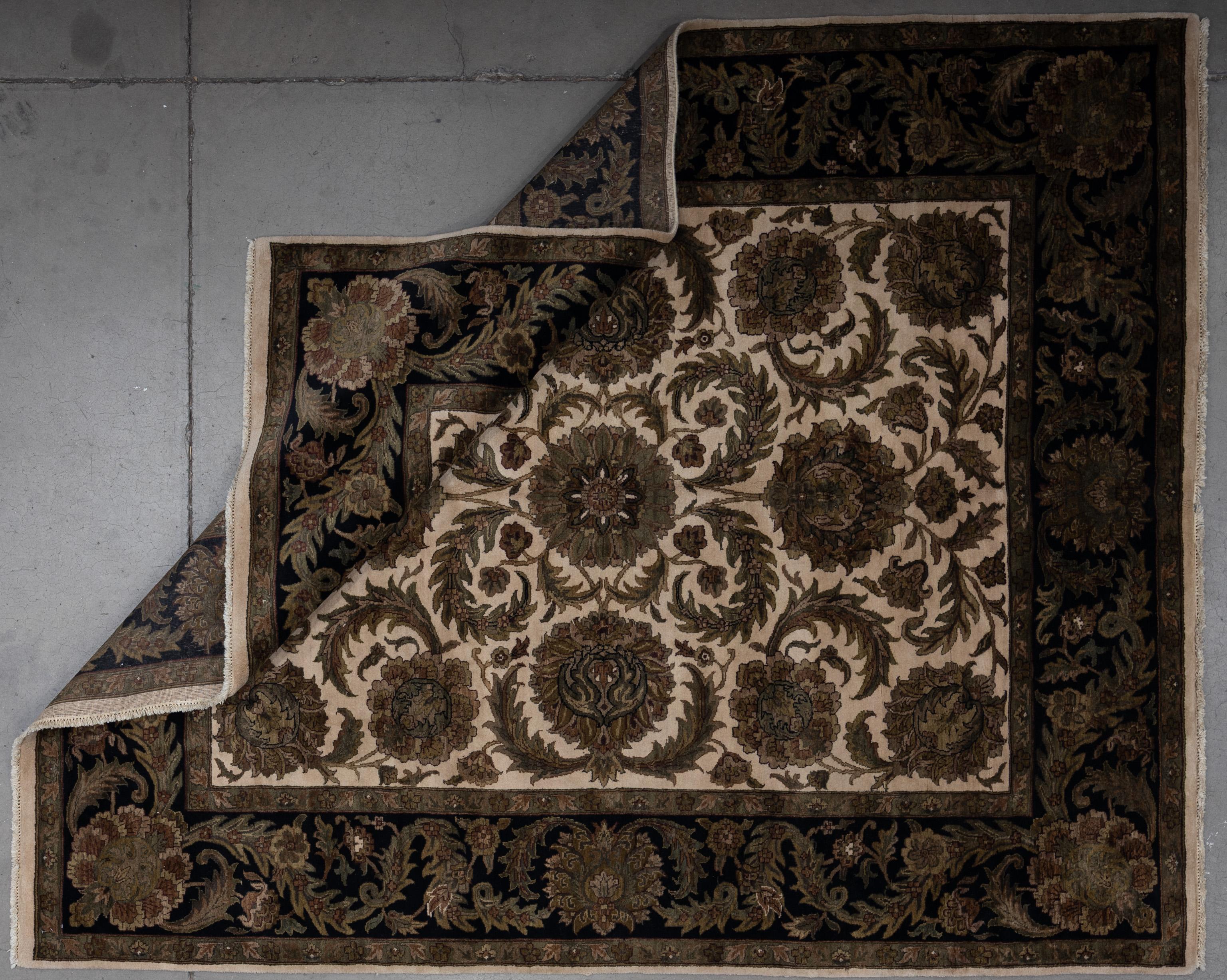 Hand-Woven 21st Century Modern Agra For Sale