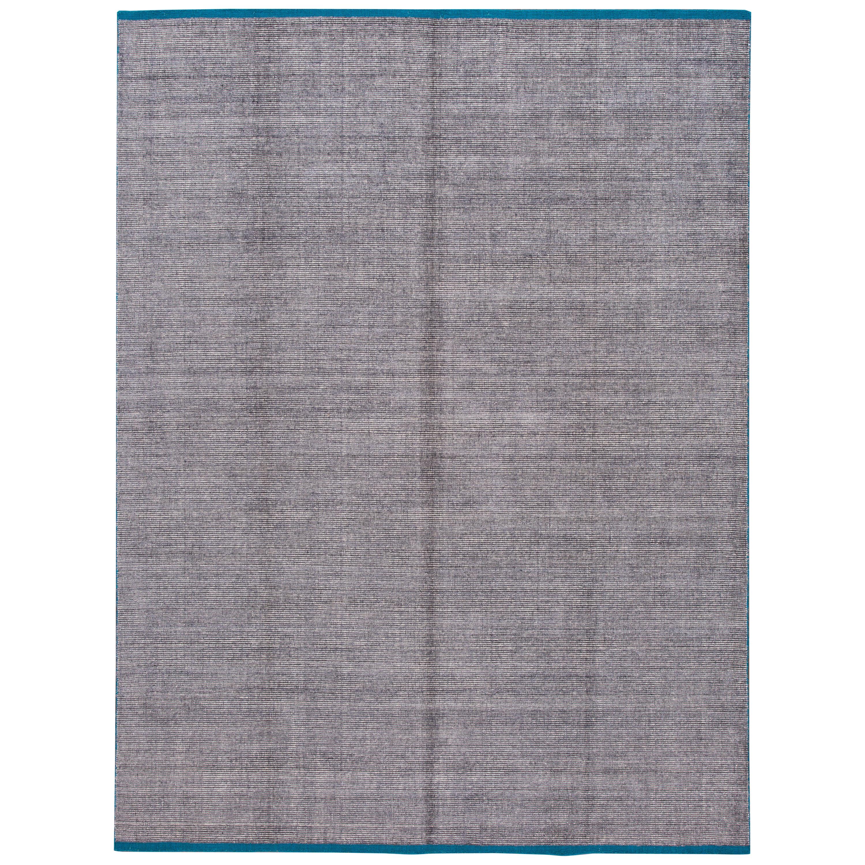 Apadana Modern Handmade Bamboo & Silk Boho Rug