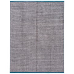 Apadana Modern Handmade Bamboo & Silk Boho Rug