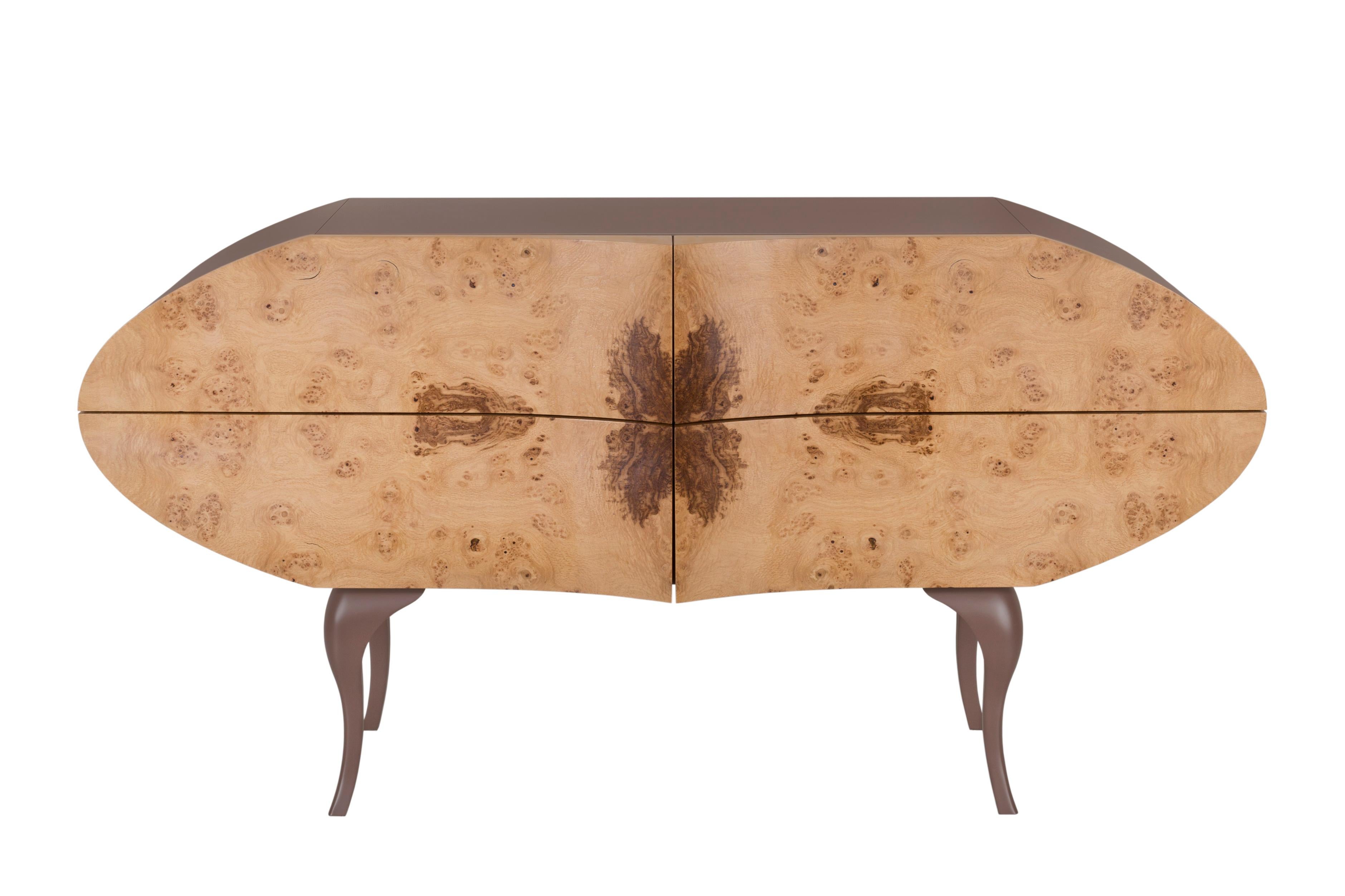 Fait main Modernity Oak Roots Sideboard Cabinet Handmade Portugal Greenapple en vente