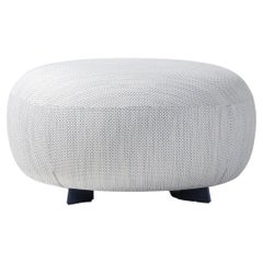 21st Century Modern Big Round Pouf for Outdoor Code Made in Italy