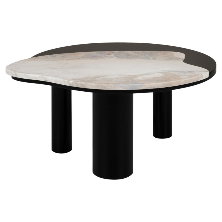 Greenapple Coffee Table, Bordeira Coffee Table, Marble Top, Handmade in Portugal For Sale