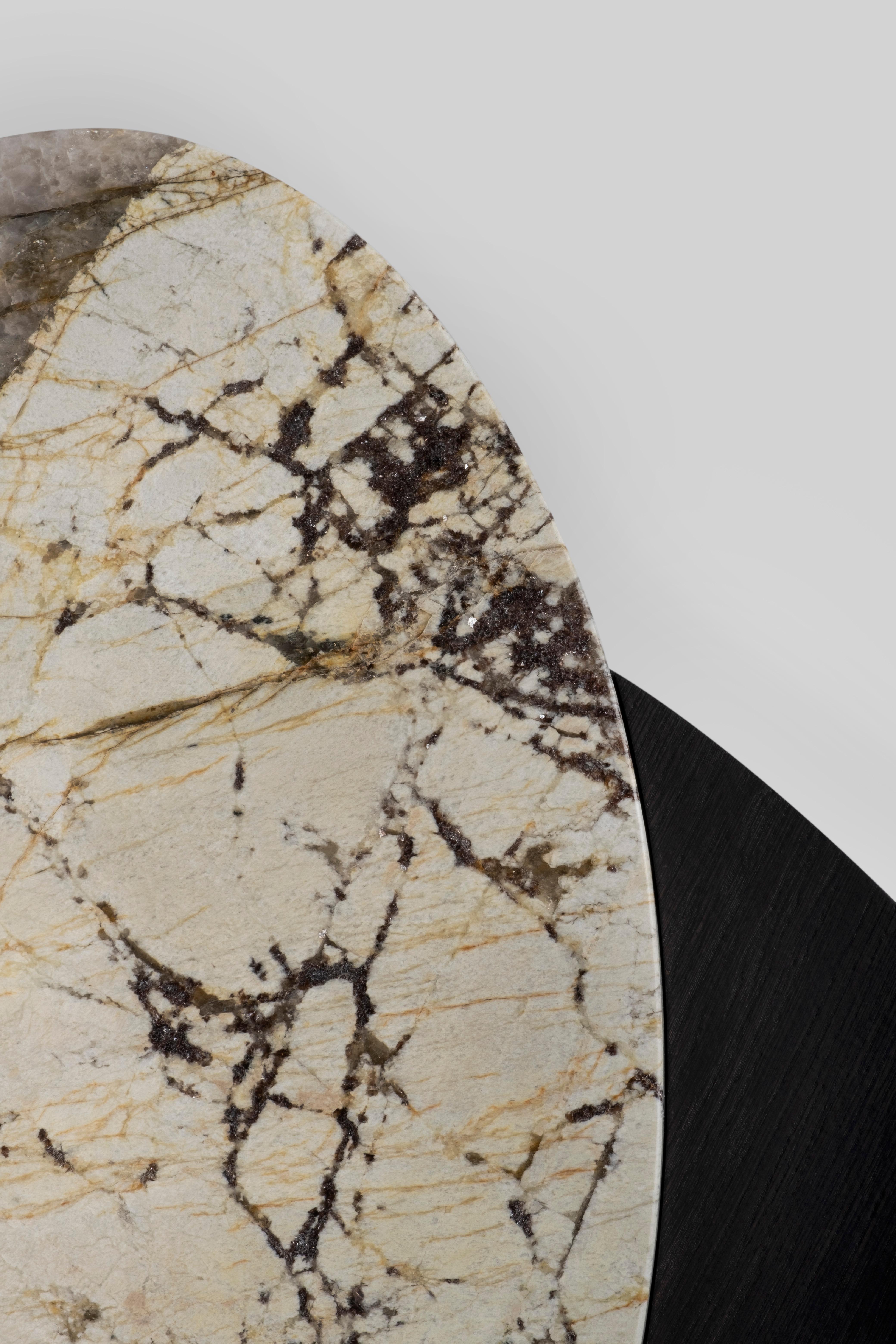 Modern Bordeira Coffee Tables, Patagonia Stone, Handmade Portugal by Greenapple For Sale 8