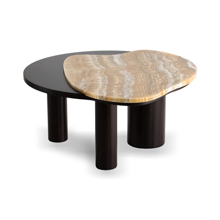 Portuguese 21st Century Modern Bordeira Coffee Table Handcrafted in Portugal by Greenapple For Sale