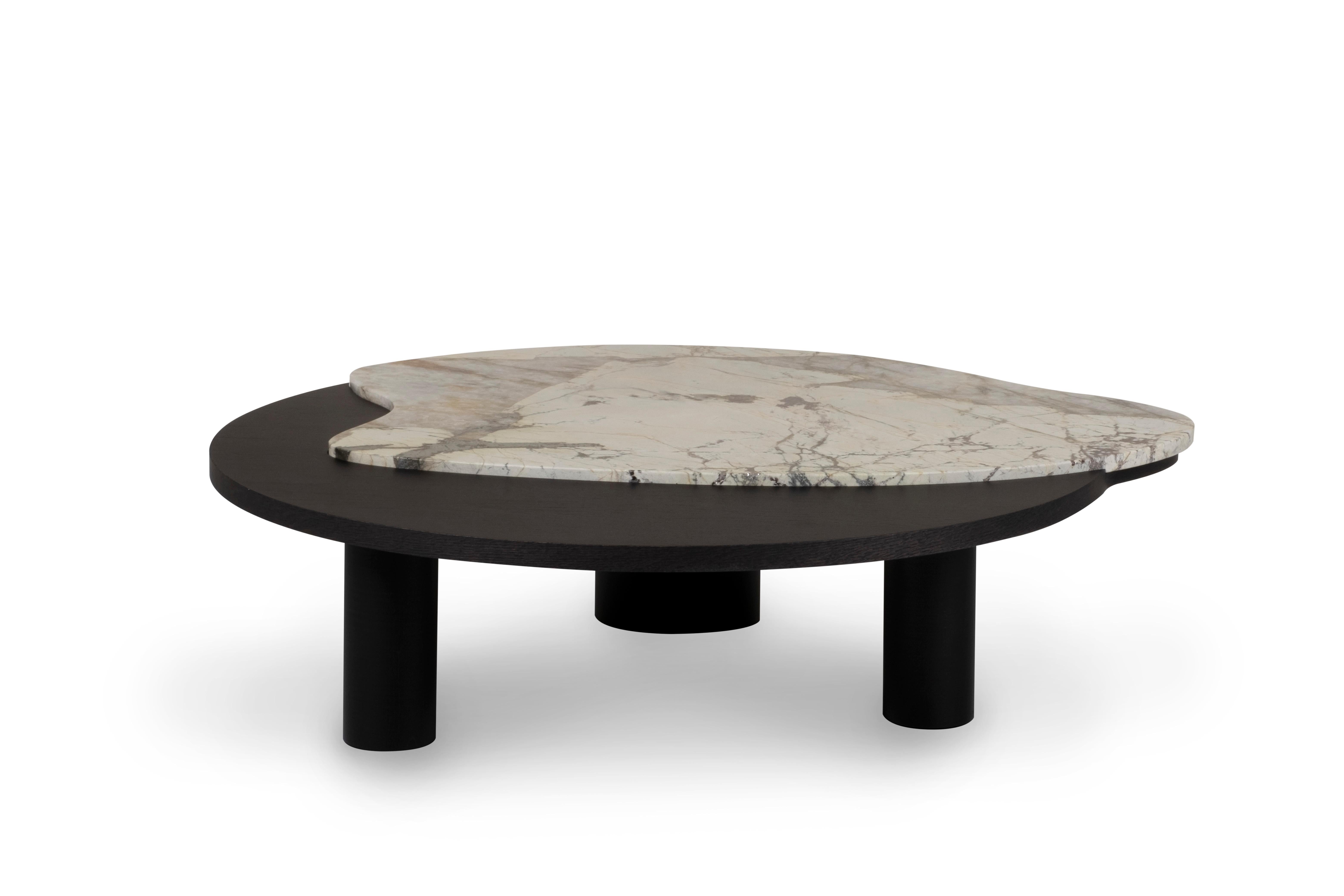 Moderne Tables basses Bordeira, pierre de Patagonia, fabriquées à la main au Portugal par Greenapple en vente