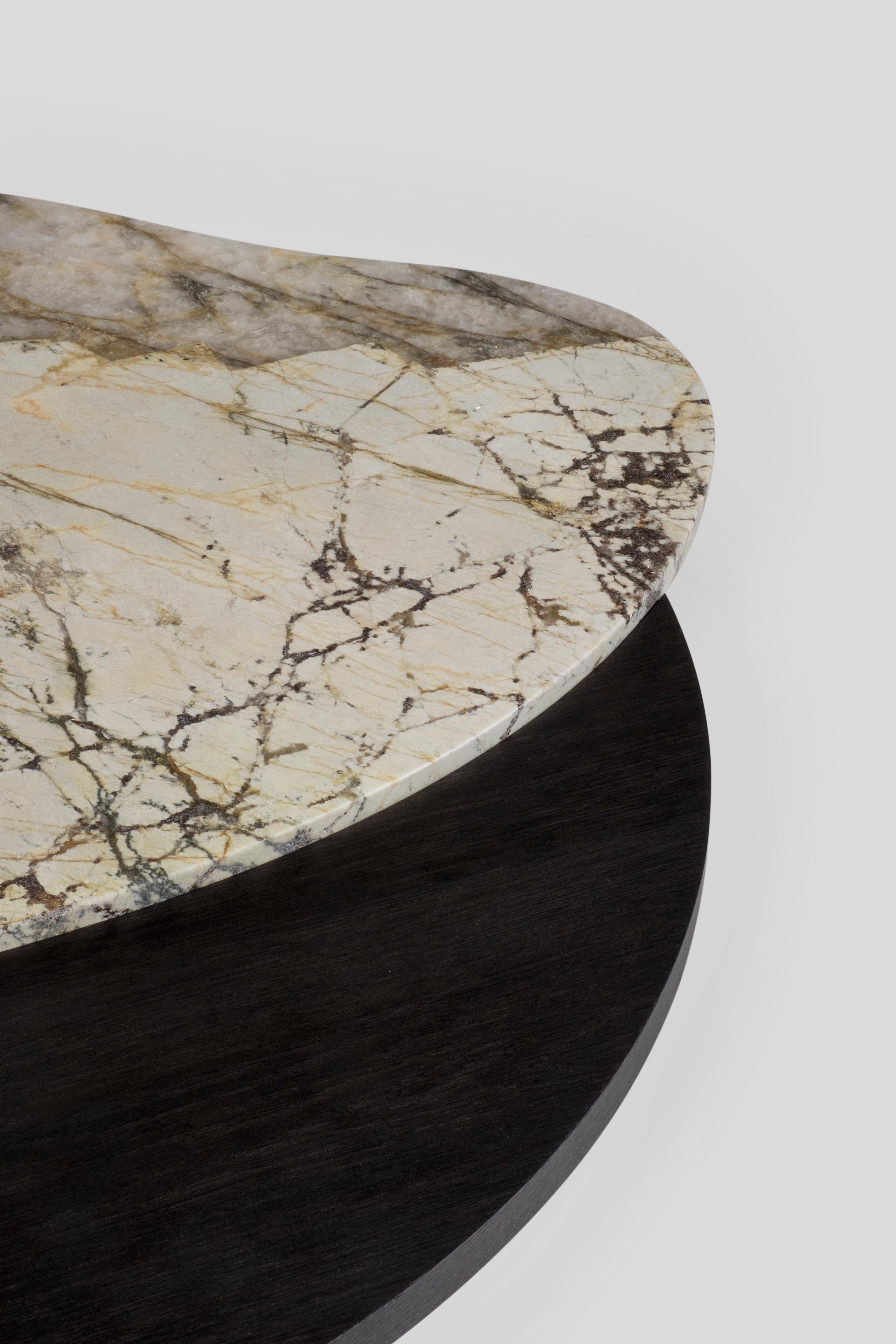 Tables basses Bordeira, pierre de Patagonia, fabriquées à la main au Portugal par Greenapple en vente 1