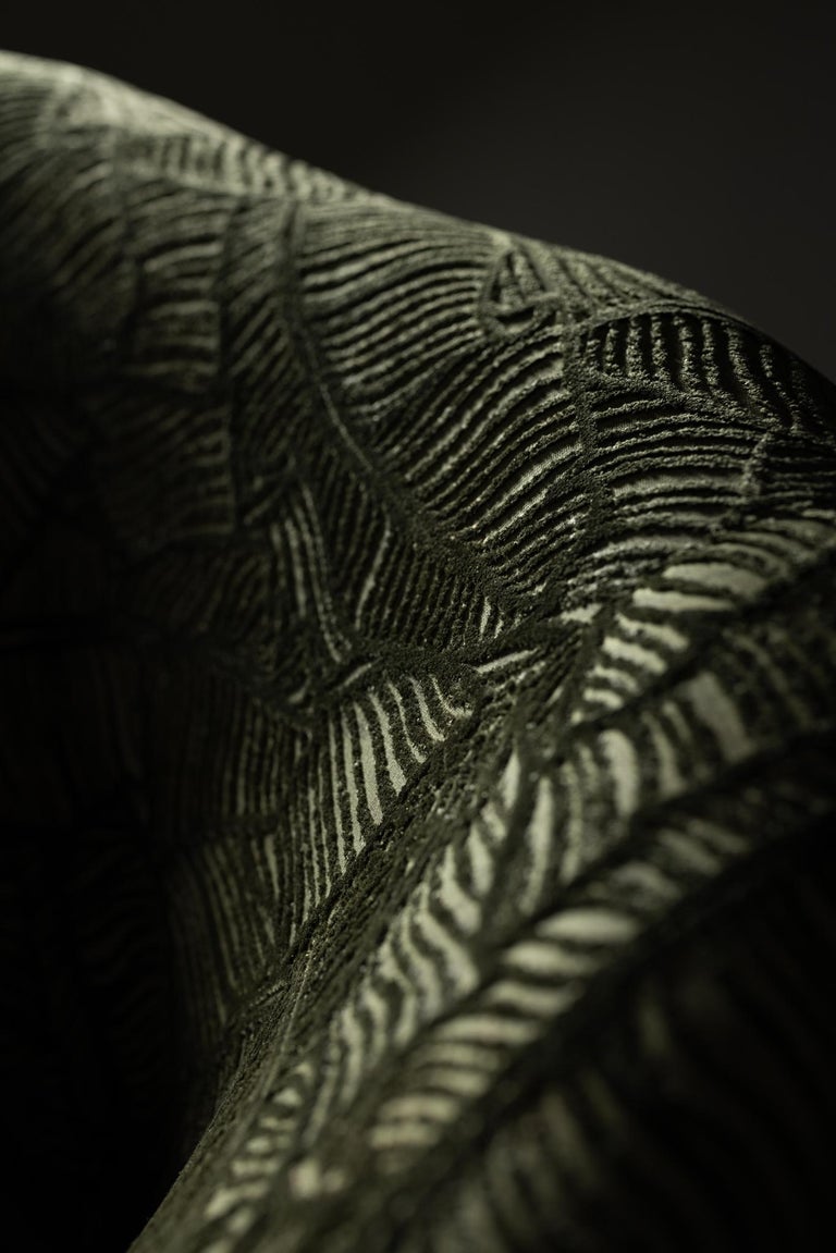 Greenapple Armchair, Cambridge Armchair, Green Velvet, Handmade in Portugal In New Condition For Sale In Cartaxo, PT