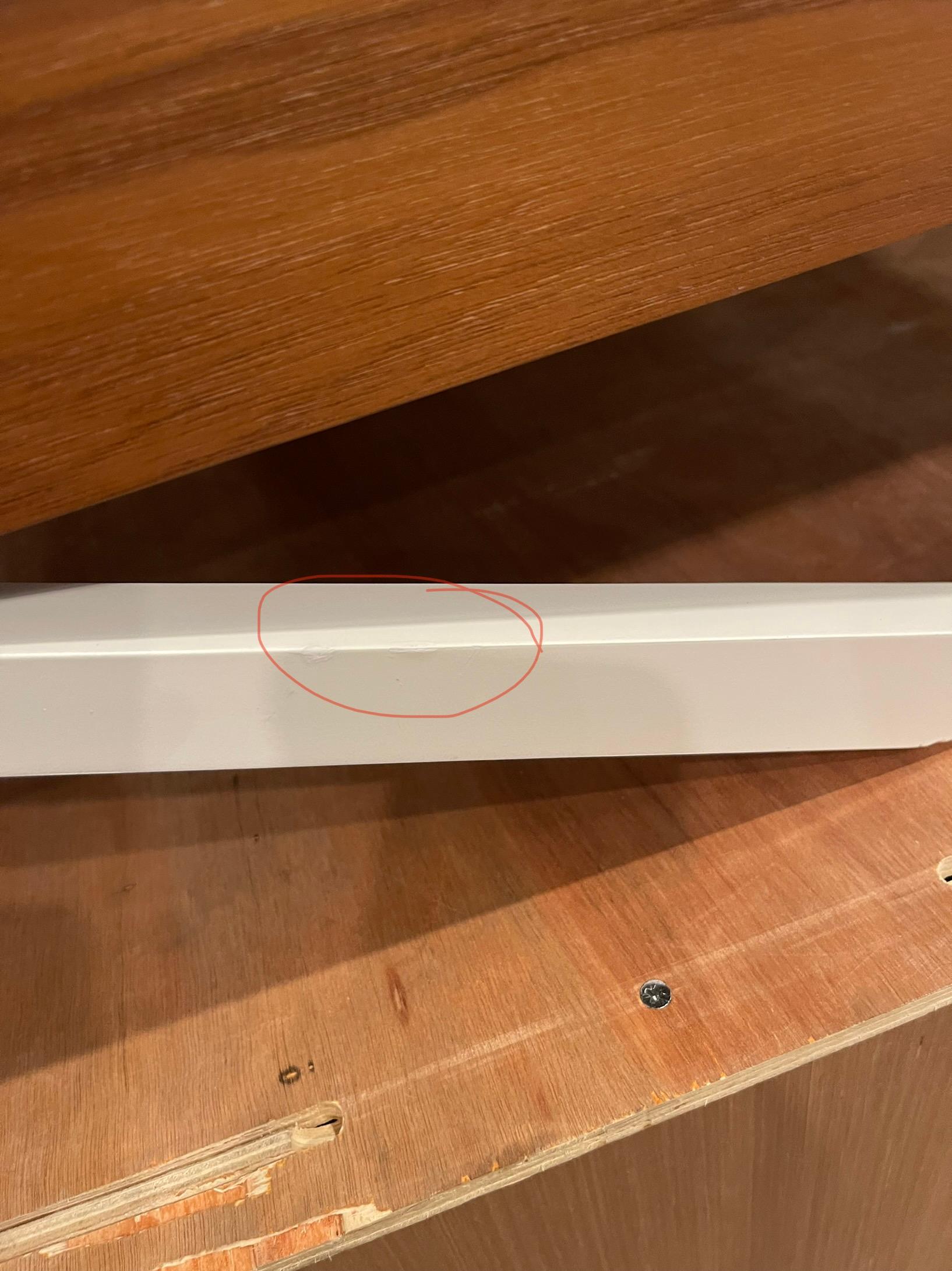 21st Century Modern Center Coffee Table in Walnut Wood and White Showroom Sample 6