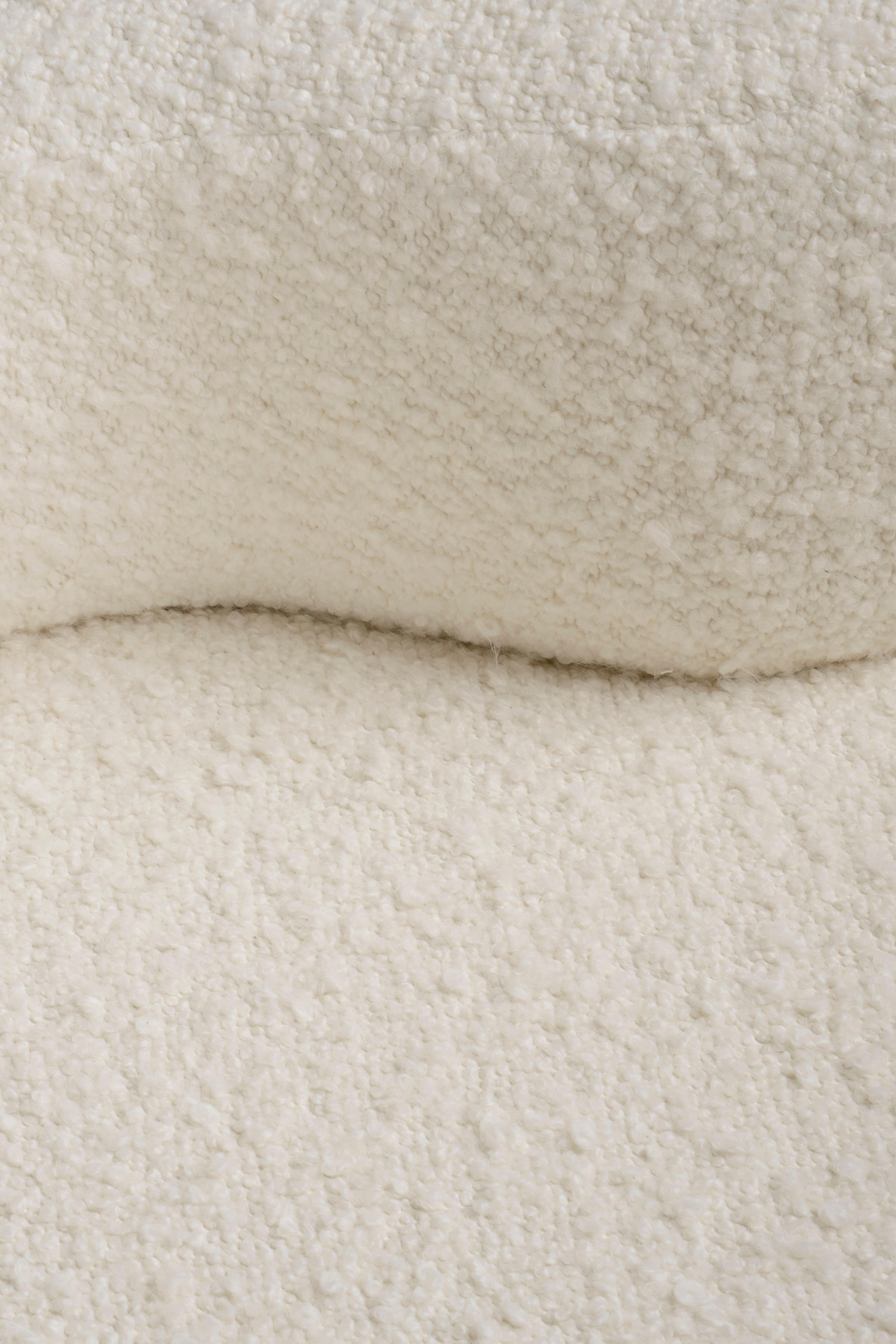 Lit de jour Conchula, Beige Bouclé, fait à la main par Greenapple, Modernity en vente 10