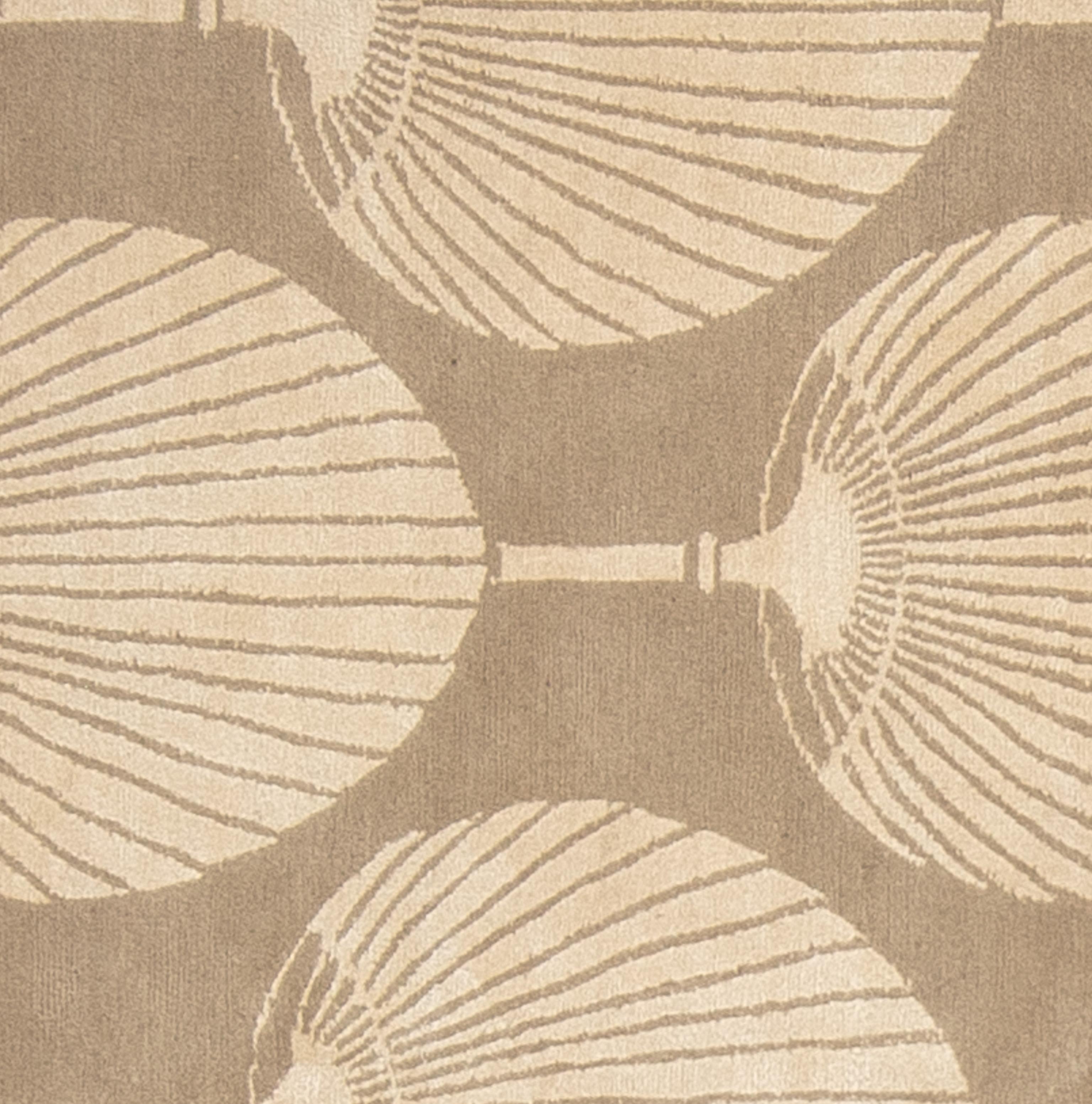Hand-Woven 21st Century Modern Contemporary Rug For Sale