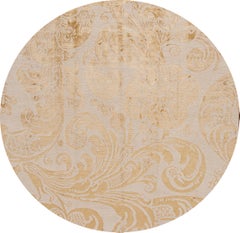 21st Century Modern Contemporary Tibetan Wool & Silk Rug