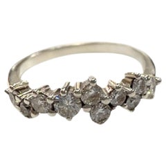 21st Century Modern Diamond 18K Gold  Ring