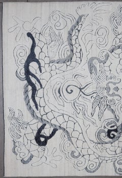 21st Century Modern Dragon Rug