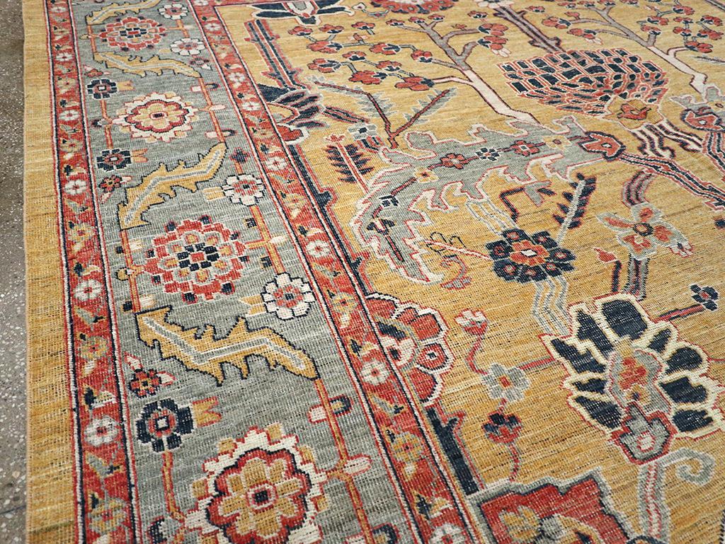 Noué à la main Tapis Khotan du Turkestan oriental du 21e siècle en vente
