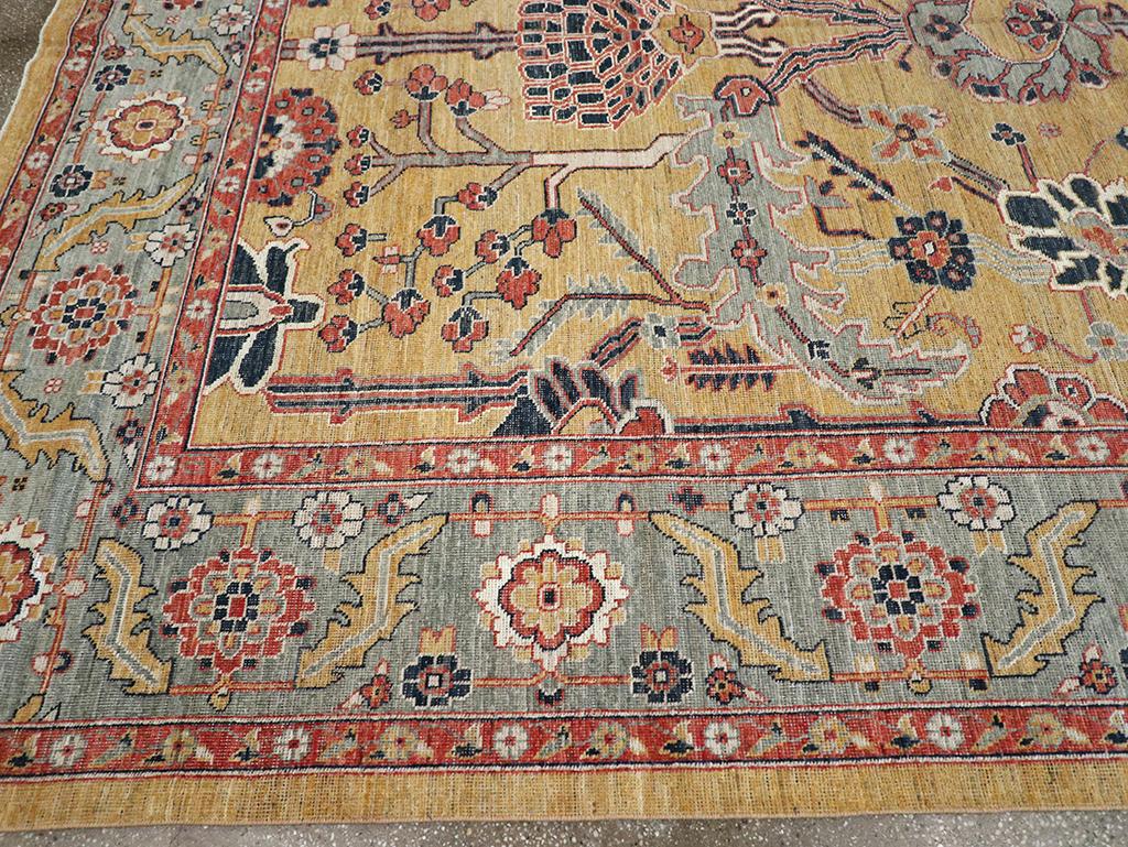 XXIe siècle et contemporain Tapis Khotan du Turkestan oriental du 21e siècle en vente
