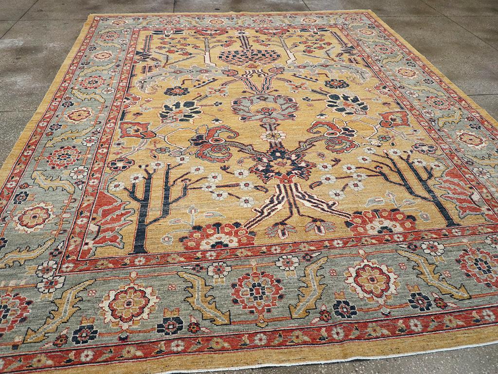 Laine Tapis Khotan du Turkestan oriental du 21e siècle en vente
