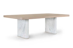 Table de salle à manger ananas, table de salle à manger d'automne, marbre, fabriquée à la main au Portugal