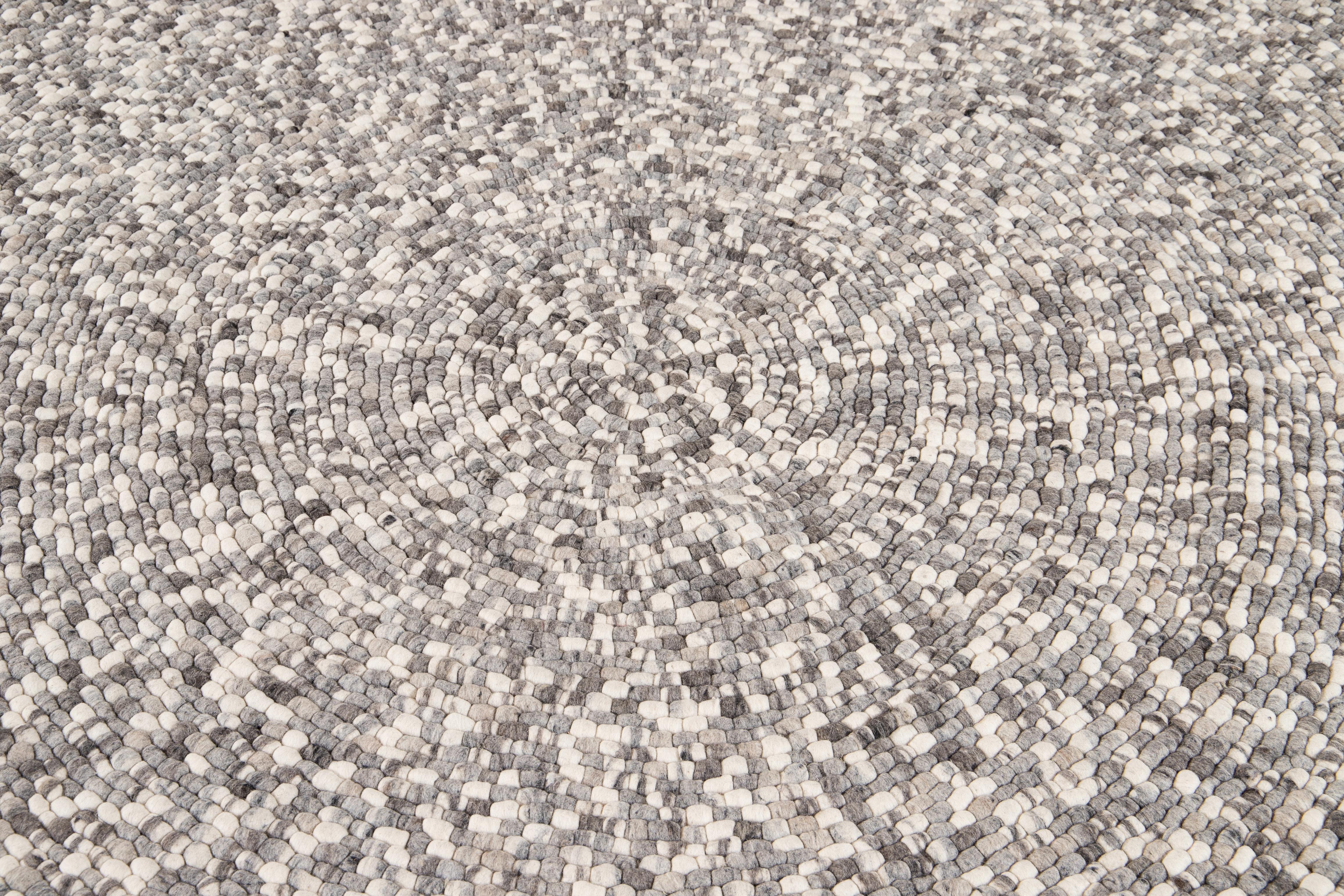 contemporary round rugs