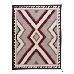 21st Century Modern Flat-Weave Southwest Style Wool Rug