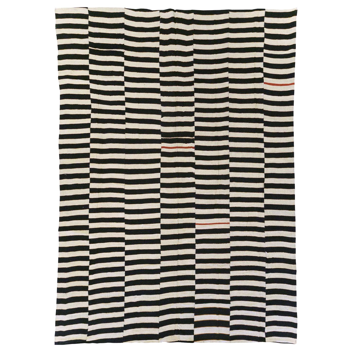 Tappeto Kilim a tessitura piatta turco del 21° secolo, fatto a mano e moderno, per una stanza. in vendita