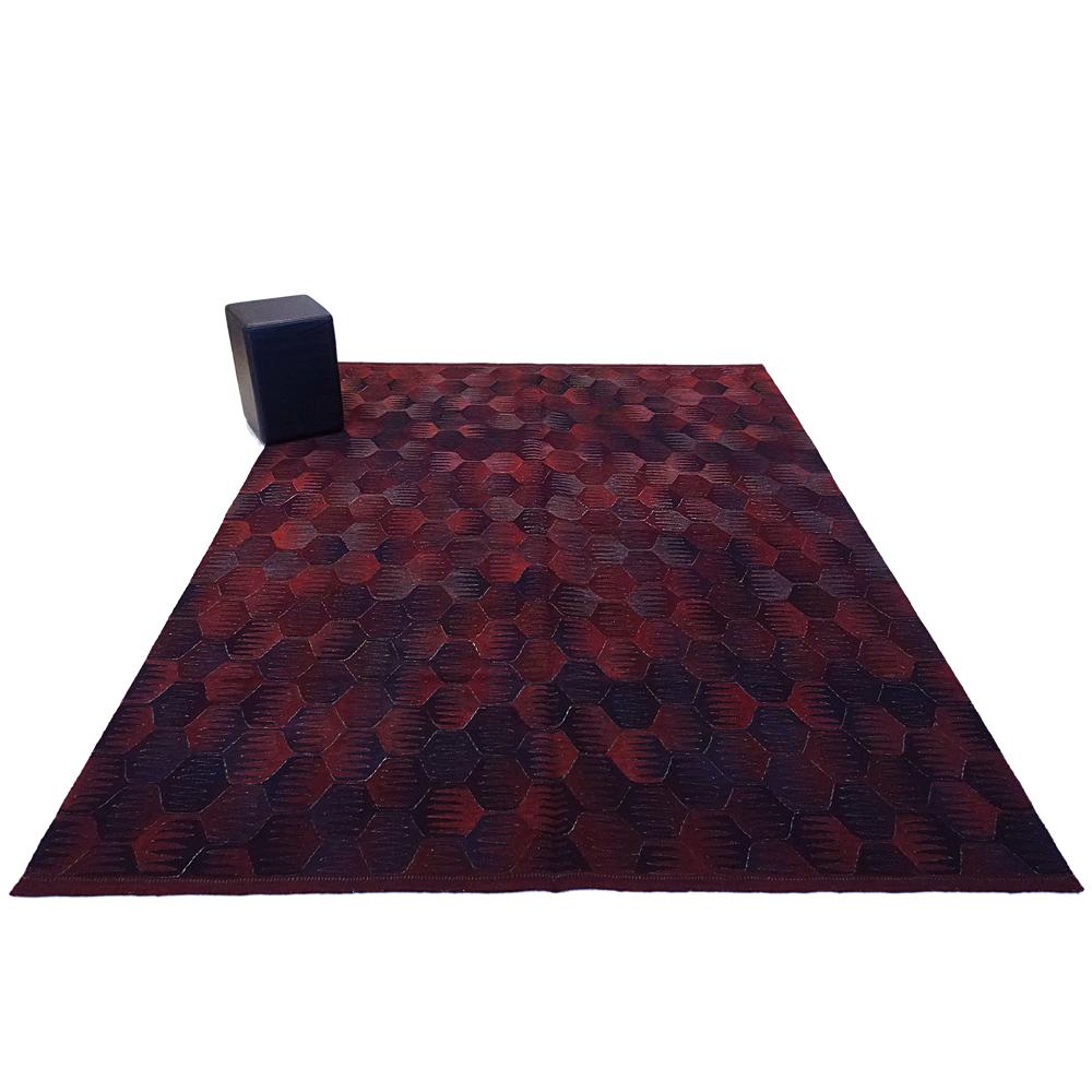 21st Century Modern Handspun Handwoven Anatolian Wool Kilim Carpet For Sale 2