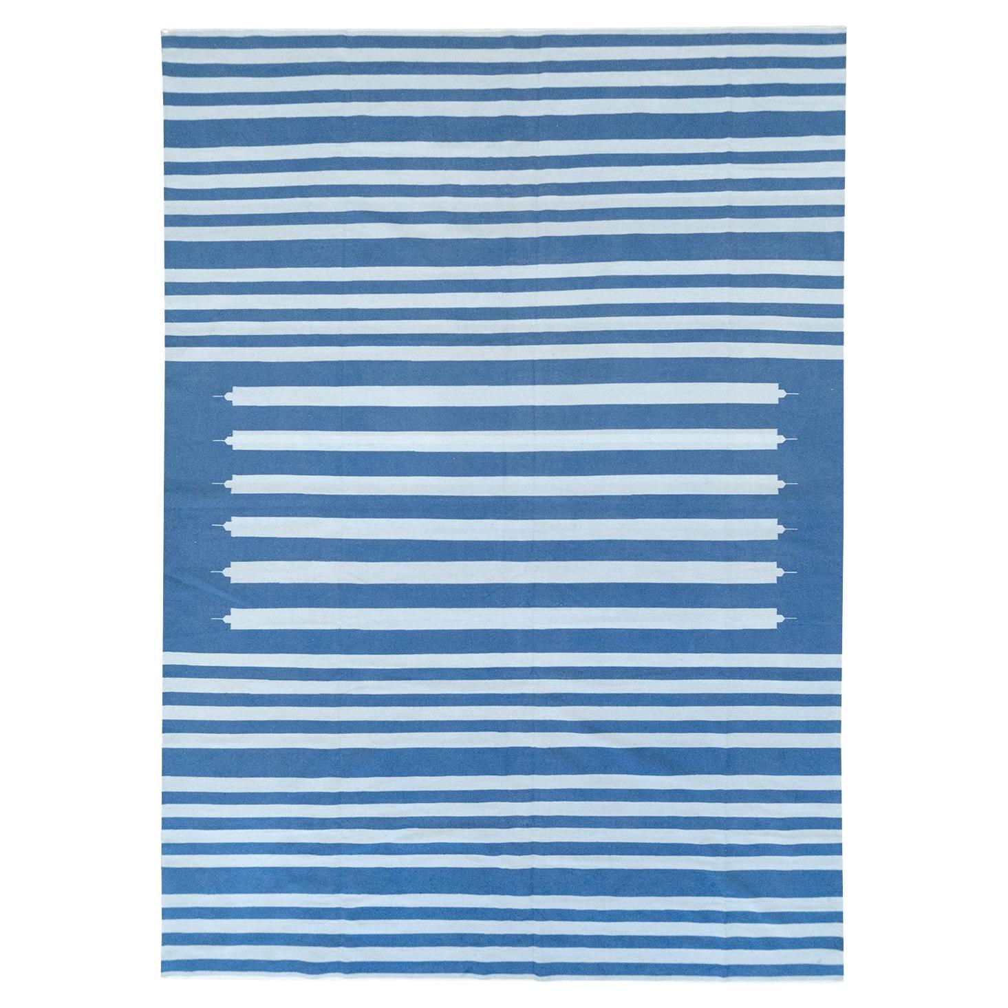 21st Century Modern Indian Flatweave Dhurrie Large Room Size Carpet