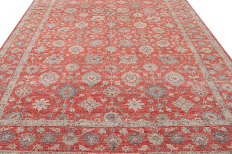 21st Century Modern Indian Wool Rug For Sale 6
