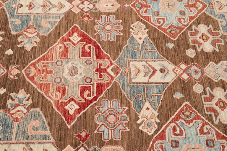 21st Century Modern Indian Wool Rug For Sale at 1stDibs