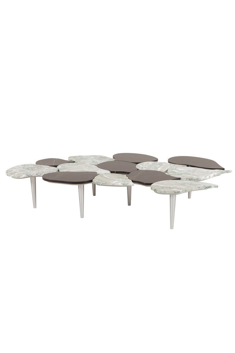 Modern Infinity Coffee Table Handcrafted in Portugal Greenapple - Ready to Ship For Sale 5