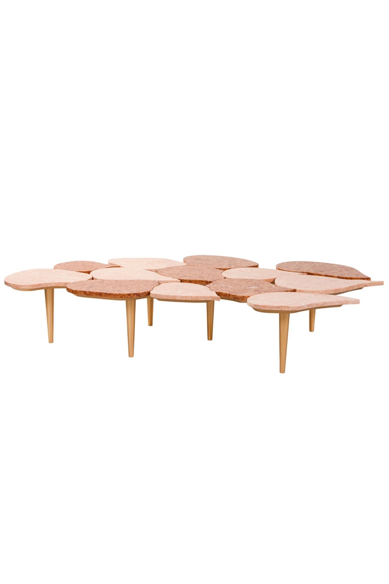 Modern Infinity Coffee Table Handcrafted in Portugal Greenapple - Ready to Ship For Sale 7