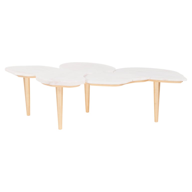 Modern Infinity Coffee Table Handcrafted in Portugal Greenapple - Ready to Ship For Sale