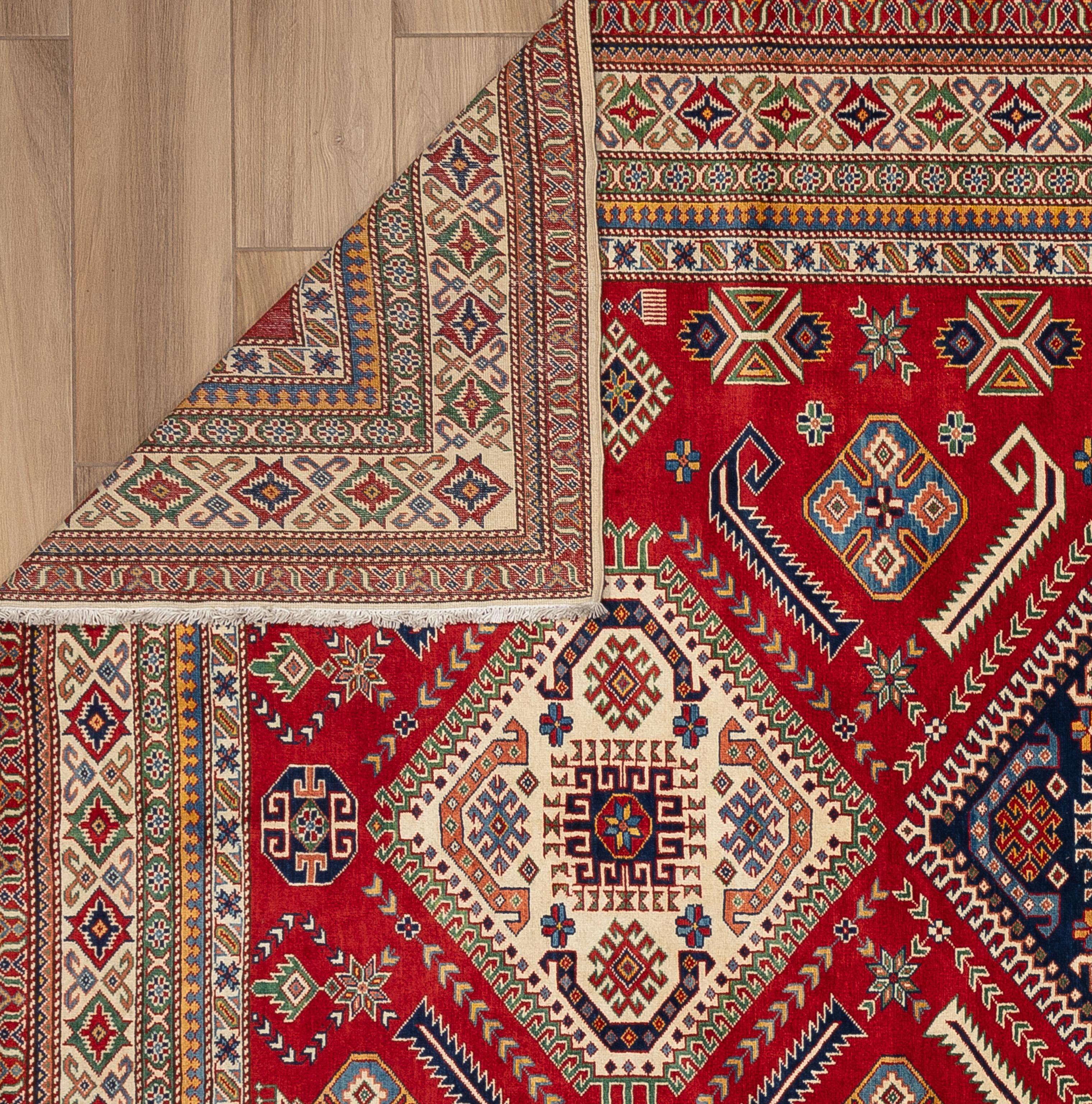 21st Century Modern Kazak In New Condition For Sale In Paradise Valley, AZ