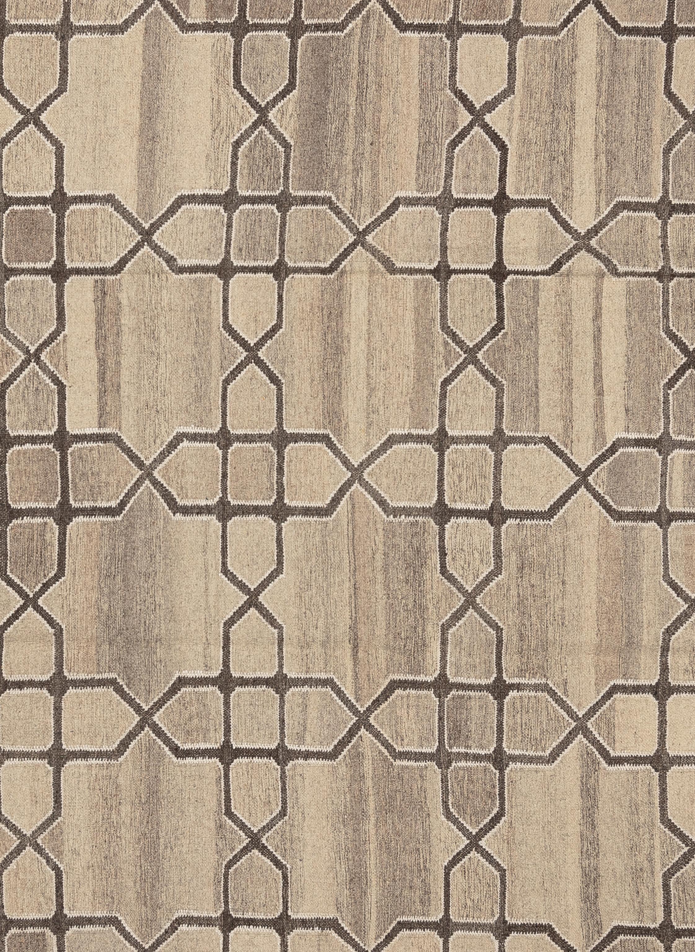 Tessuto a mano Kilim moderno del 21° secolo in vendita
