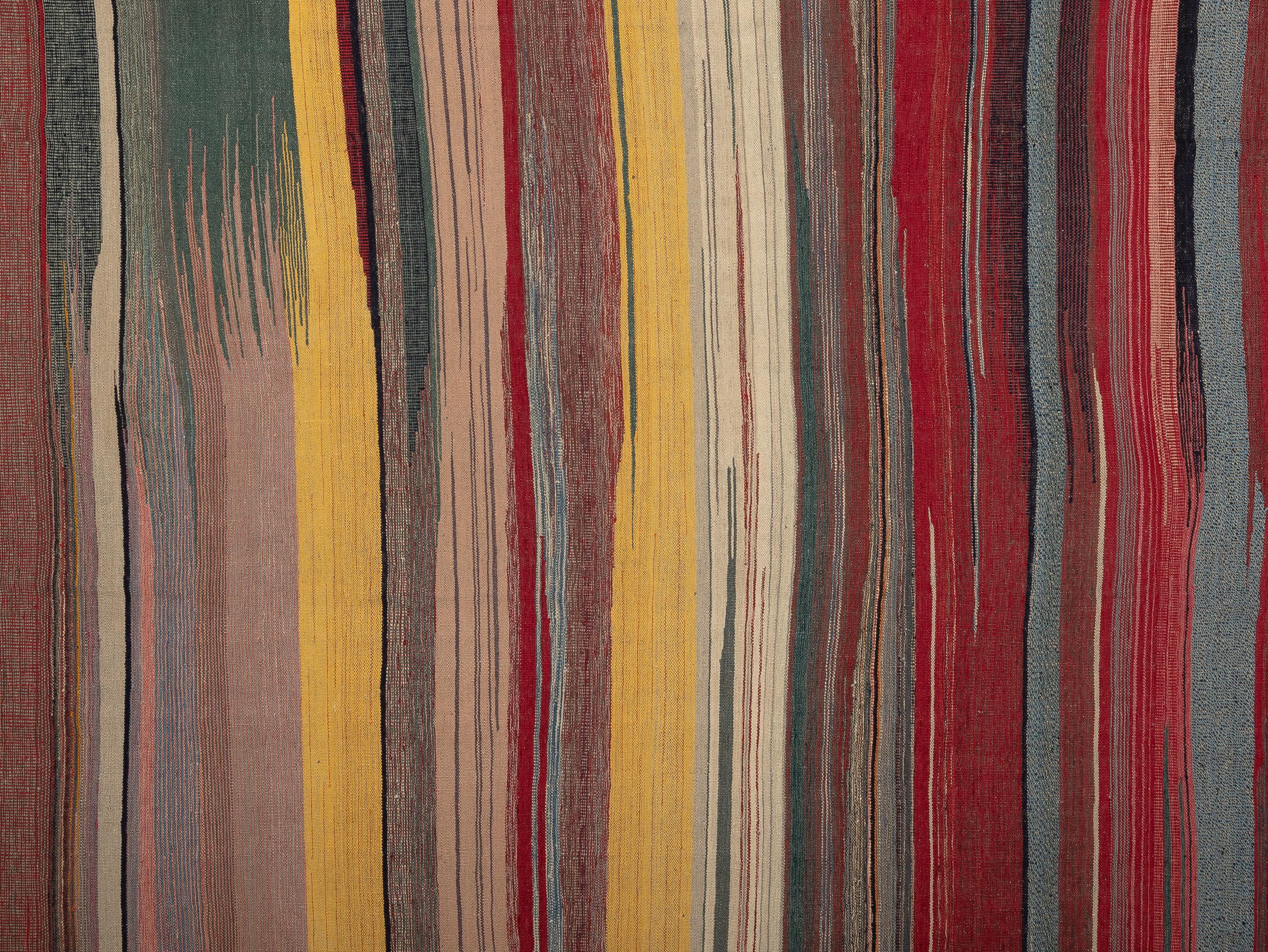 Tissé à la main Kilim moderne du 21e siècle en vente