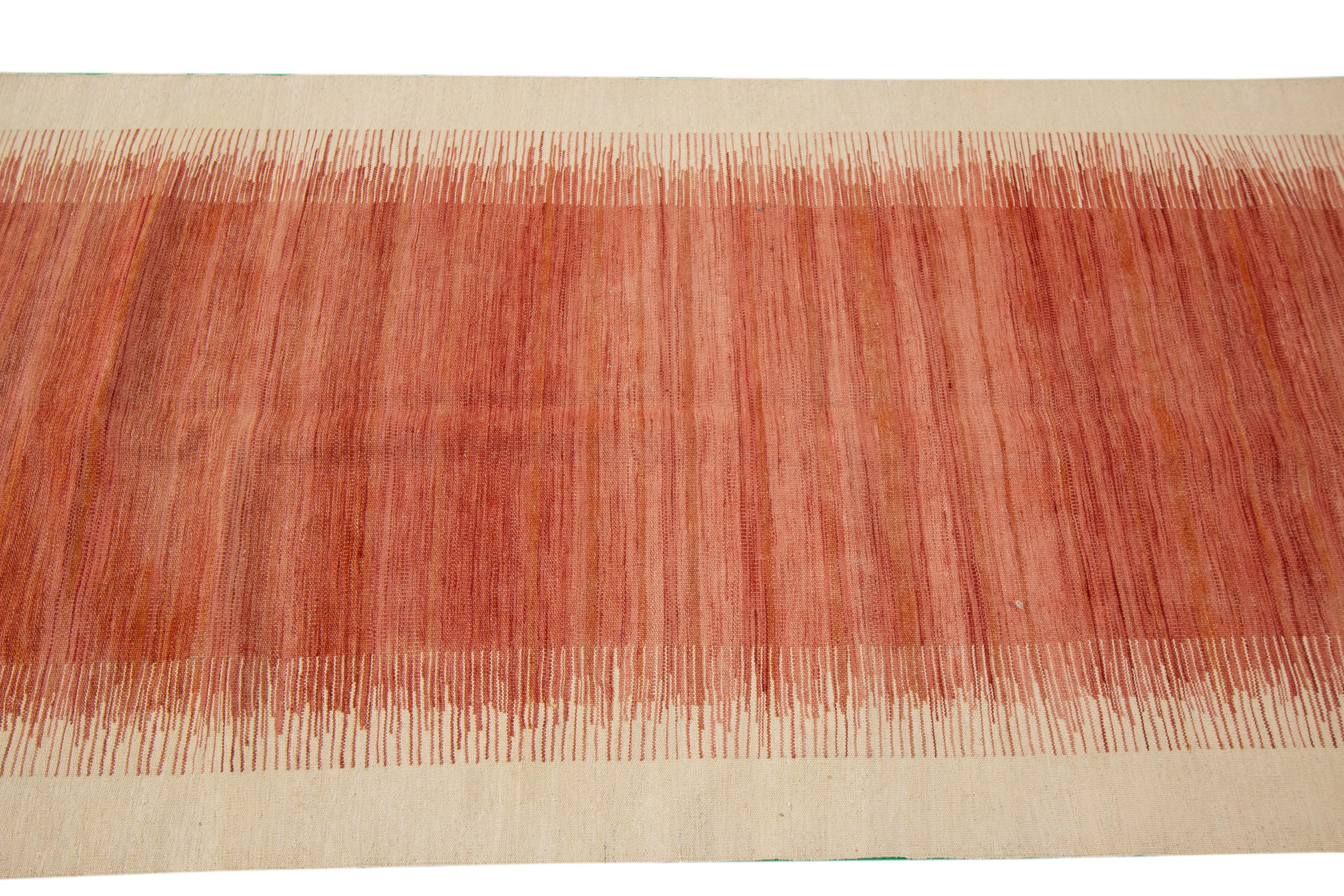 21st Century Modern Kilim Rug In New Condition For Sale In Norwalk, CT