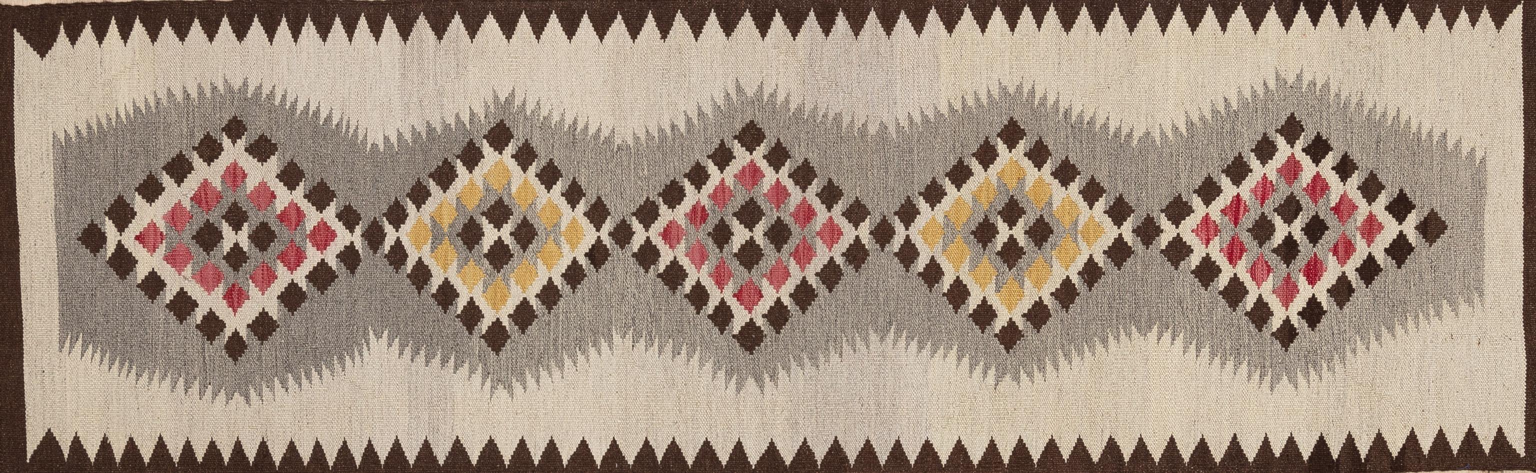 Indiano Runner Kilim moderno del 21° secolo in vendita