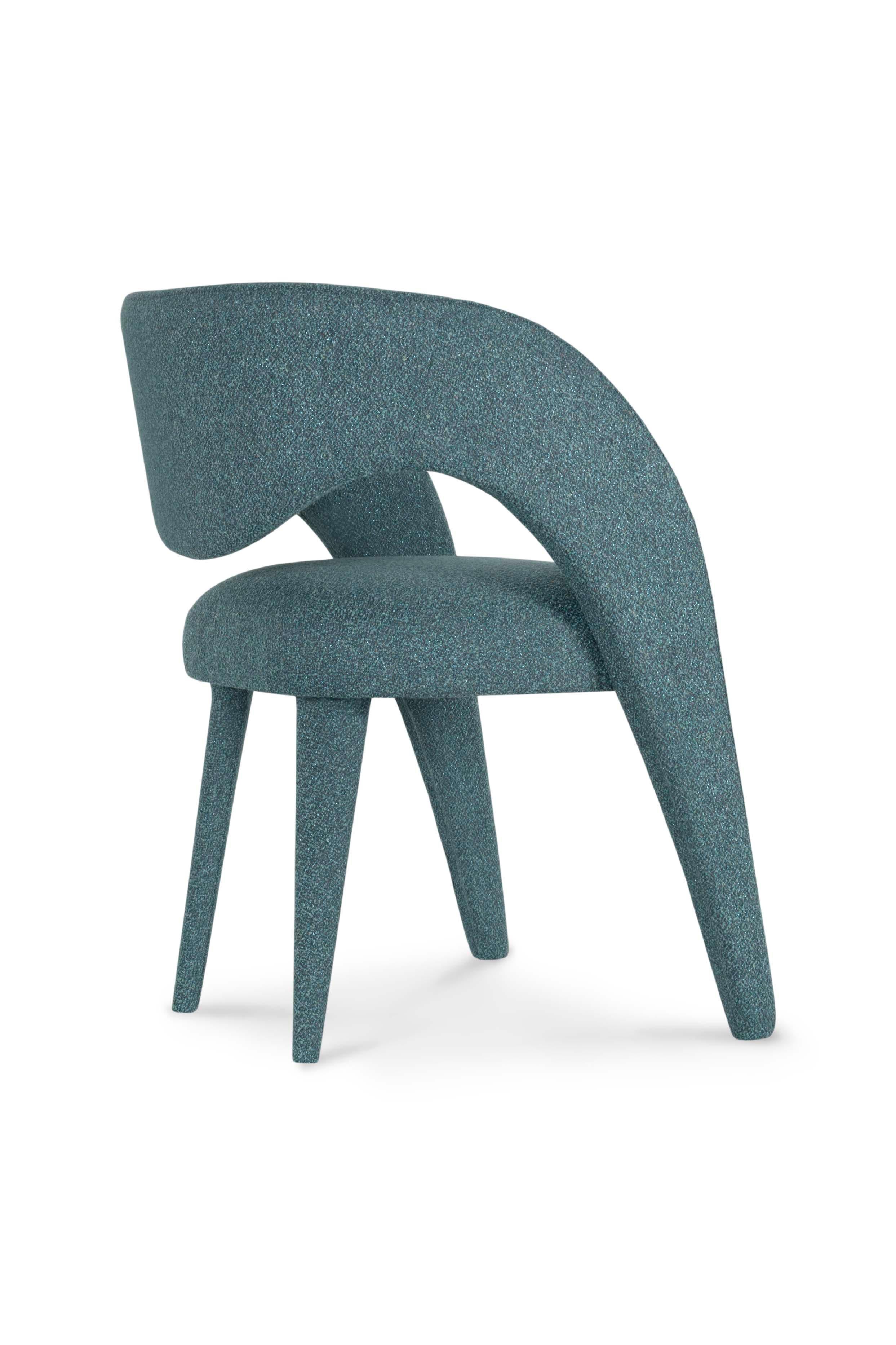 Laurence Chair, Collection'S Contemporary, handgefertigt in Portugal - Europa von Greenapple.

Der von Rute Martins für die Collection'S Contemporary entworfene moderne Esszimmerstuhl Laurence wurde mit der künstlerischen Absicht geschaffen, das