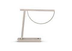 Modern Lima Portable Table Lamp. Champagne Bronze, Handmade Portugal Greenapple